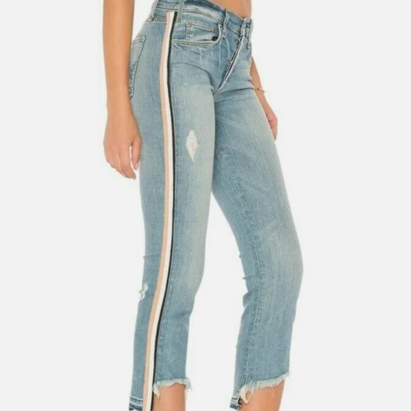 McGuire Denim Denim - McGuire Ibiza Side Stripe Ribbon Jeans, Size 24